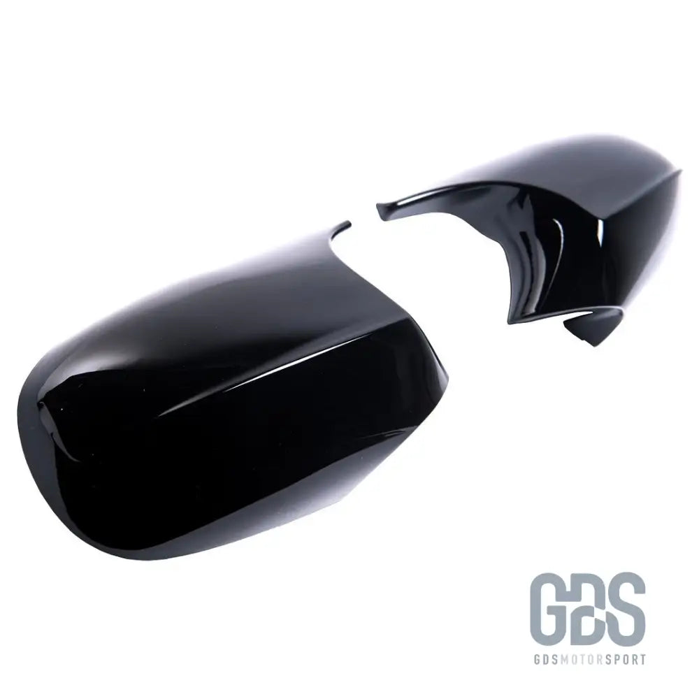 Coques rétroviseurs extérieurs look m3 bmw e92 e93 phase 2 lci noir brillant - coque rétroviseur