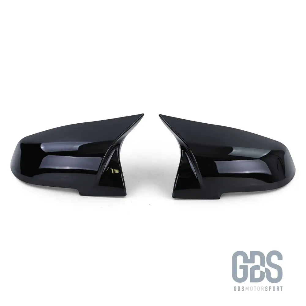 Coques de rétroviseurs look m performance noir brillant pour bmw série 2 f22 f23 - coque rétroviseur