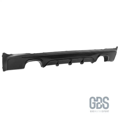 Diffuseur arrière look m performance 4 sorties noir mat pour bmw série 2 f22 f23 pack