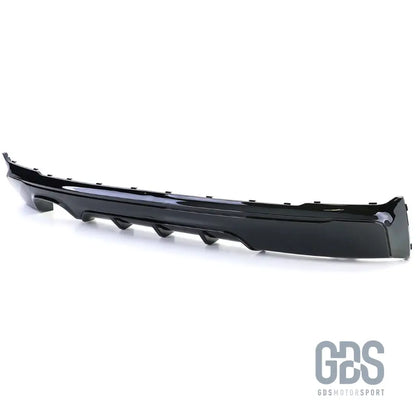 Diffuseur arrière look m performance noir brillant double sortie gauche pour bmw série 2 f22 f23 pack