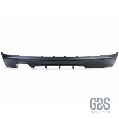 Diffuseur arrière look m performance noir mat double sortie gauche pour bmw série 2 f22 f23 pack