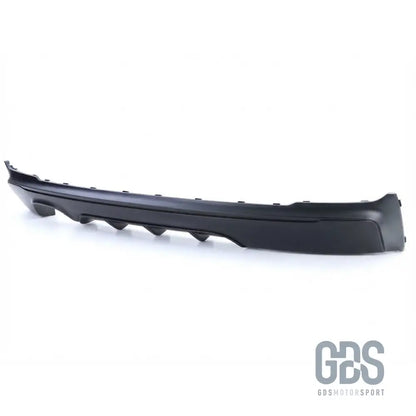Diffuseur arrière look m performance noir mat double sortie gauche pour bmw série 2 f22 f23 pack