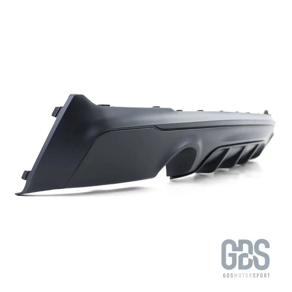 Diffuseur arrière look m performance noir mat sortie gauche droite pour bmw série 2 f22 f23 m235i m240i