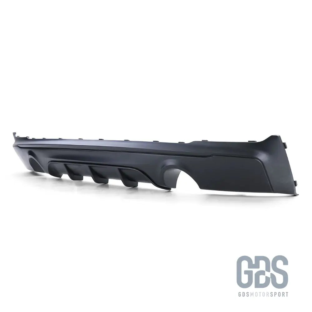 Diffuseur arrière look m performance noir mat sortie gauche droite pour bmw série 2 f22 f23 m235i m240i