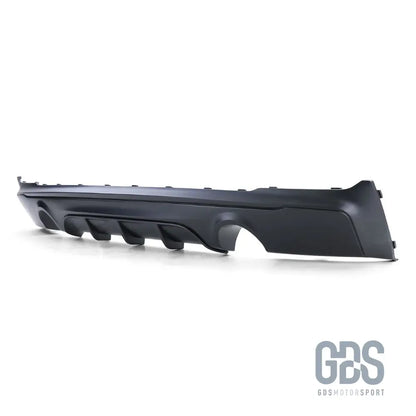 Diffuseur arrière look m performance noir mat sortie gauche droite pour bmw série 2 f22 f23 m235i m240i