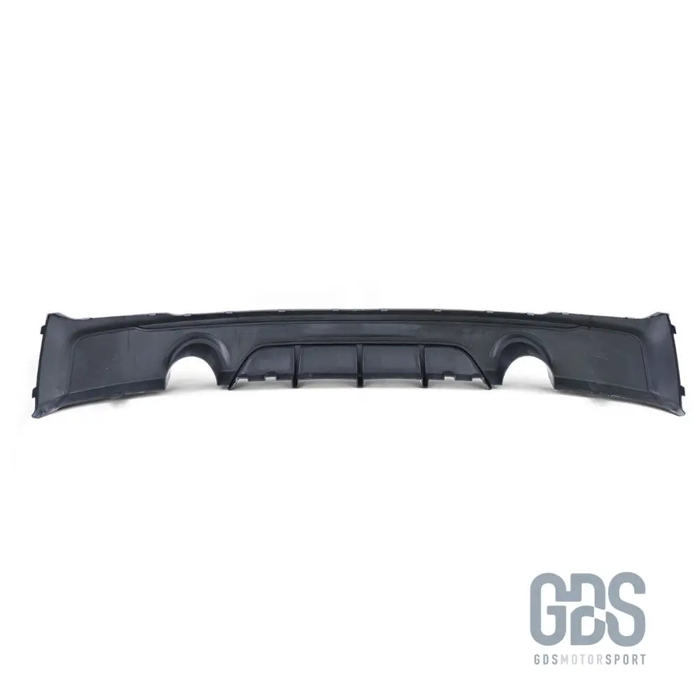 Diffuseur arrière look m performance noir mat sortie gauche droite pour bmw série 2 f22 f23 m235i m240i