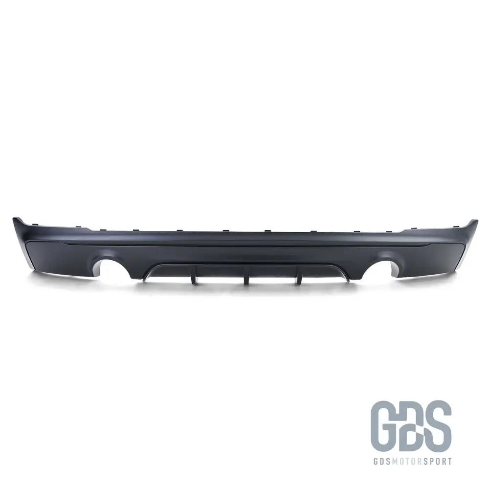 Diffuseur arrière look m performance noir mat sortie gauche droite pour bmw série 2 f22 f23 m235i m240i