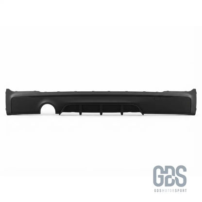 Diffuseur arrière look m performance sortie simple gauche pour bmw série 2 f22 f23 pack