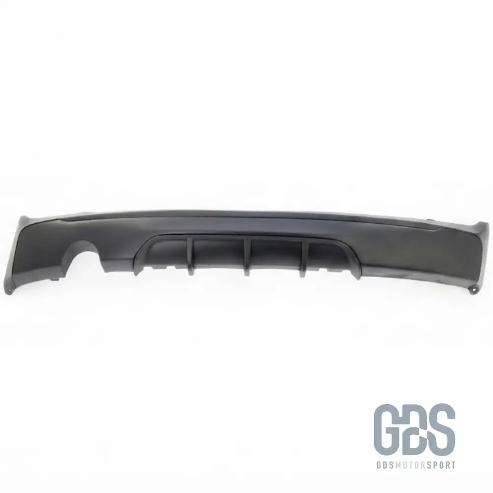 Diffuseur arrière look m performance sortie simple gauche pour bmw série 2 f22 f23 pack