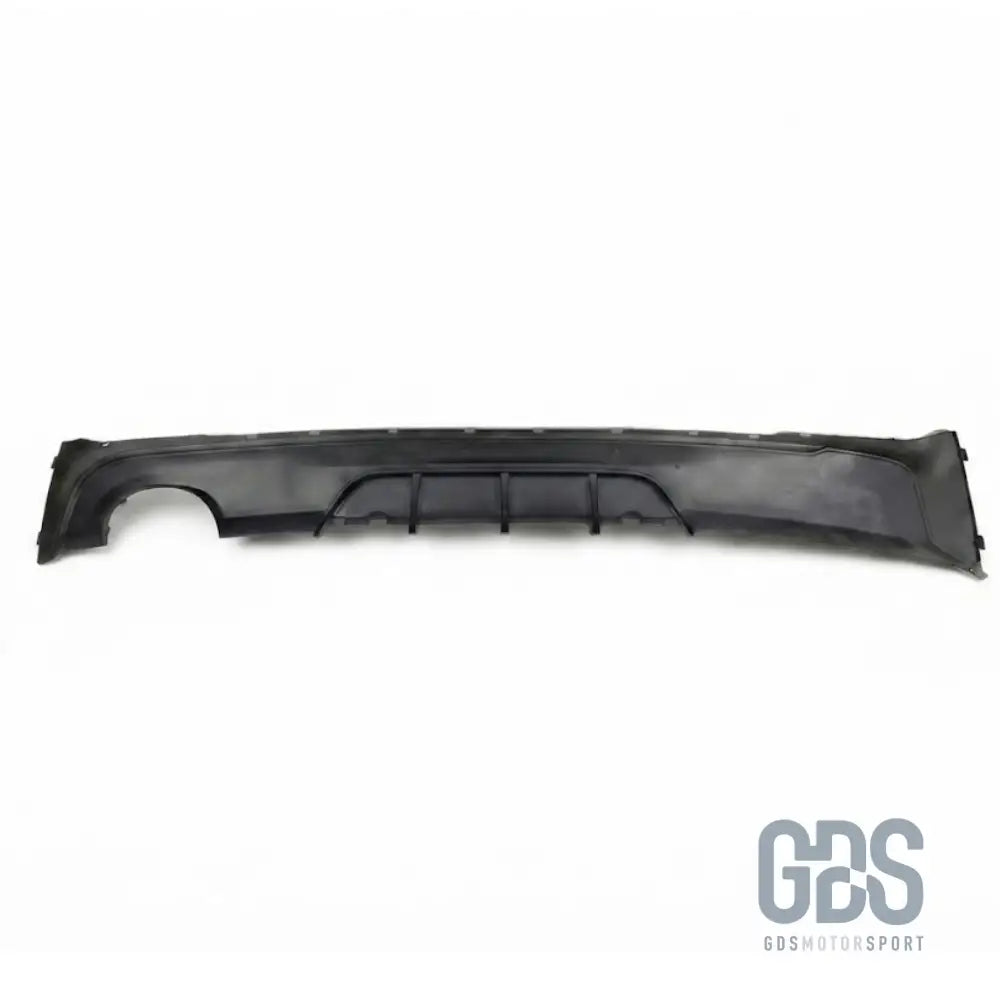 Diffuseur arrière look m performance sortie simple gauche pour bmw série 2 f22 f23 pack