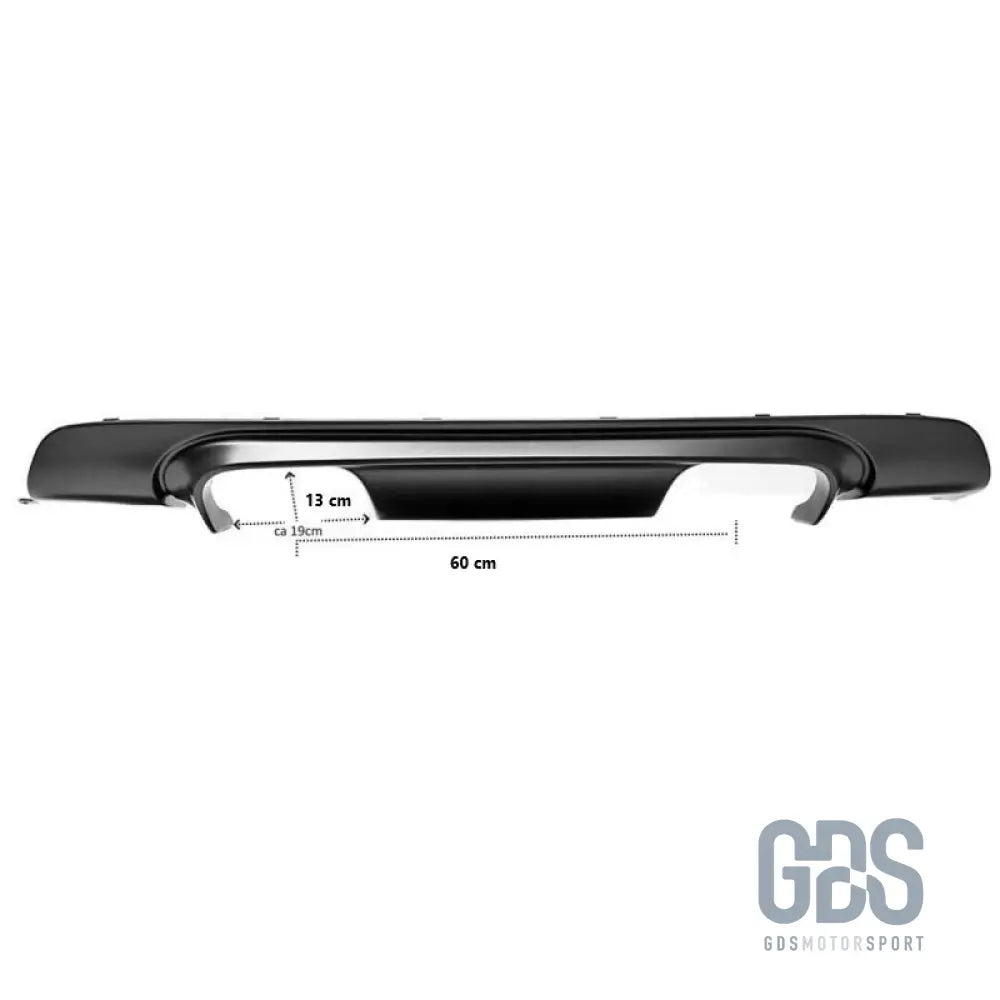 Diffuseur arrière look m3 csl pour bmw série 3 e46 avec pare-choc pack m - arrière