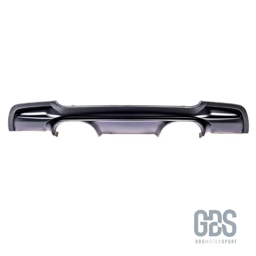 Diffuseur arrière look m3 csl performance bmw série 3 e92 e93 pack m double sortie