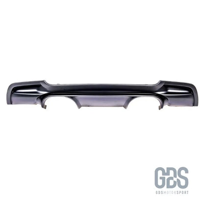 Diffuseur arrière look m3 csl performance bmw série 3 e92 e93 pack m double sortie