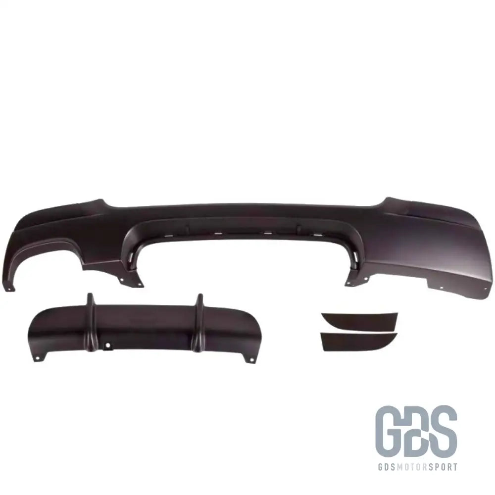 Diffuseur arrière performance bmw série 3 e92 e93 pack m noir mate