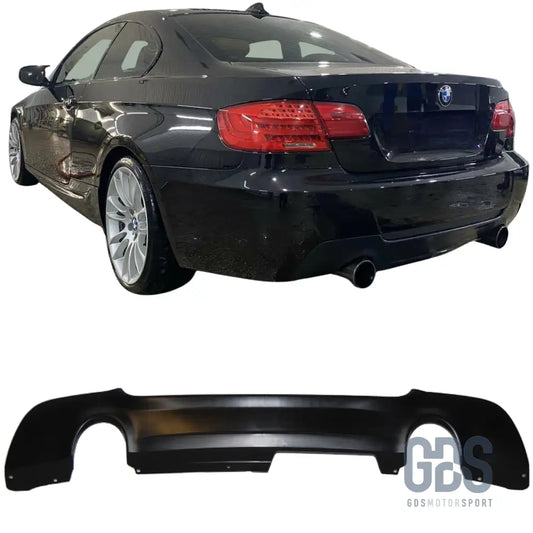 Diffuseur arrière type origine bmw série 3 e92 e93 335i 335d pack m double sortie