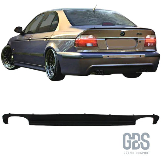Diffuseur double sortie gauche et droite pare choc arriere pack m bmw e39 - arrière