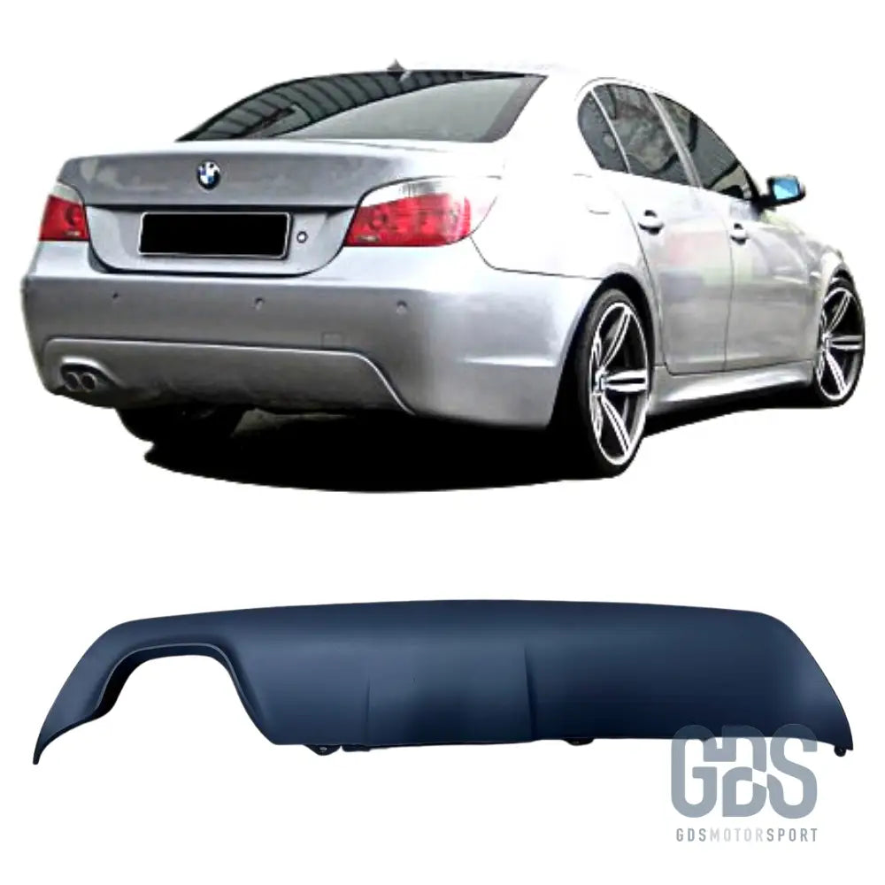 Diffuseur double sortie gauche pare-choc arrière pack m bmw série 5 e60 / e61 - arrière