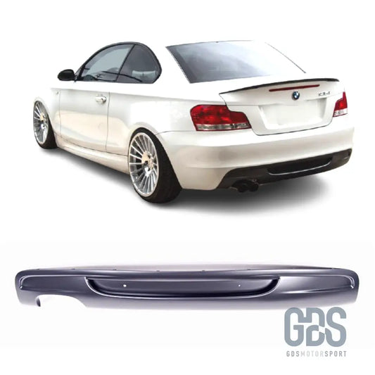 Diffuseur double sortie gauche type origine pour pare-choc pack m — bmw série 1 e82 coupé / e88 cabriolet - arrière