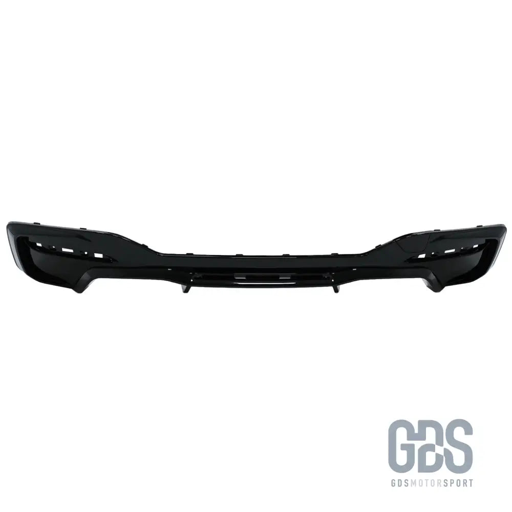 Diffuseur look m2 noir brillant sortie gauche/droite bmw série 1 f20 f21 phase 2 lci - arrière