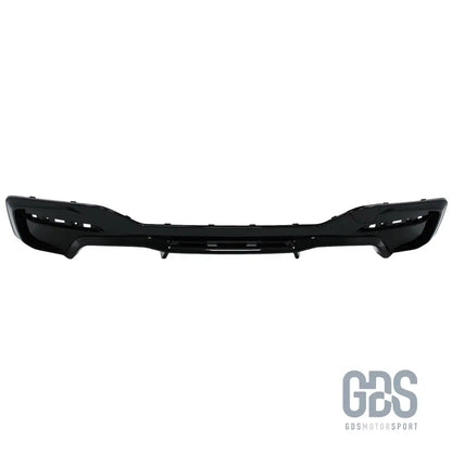 Diffuseur look m2 noir brillant sortie gauche/droite bmw série 1 f20 f21 phase 2 lci - arrière