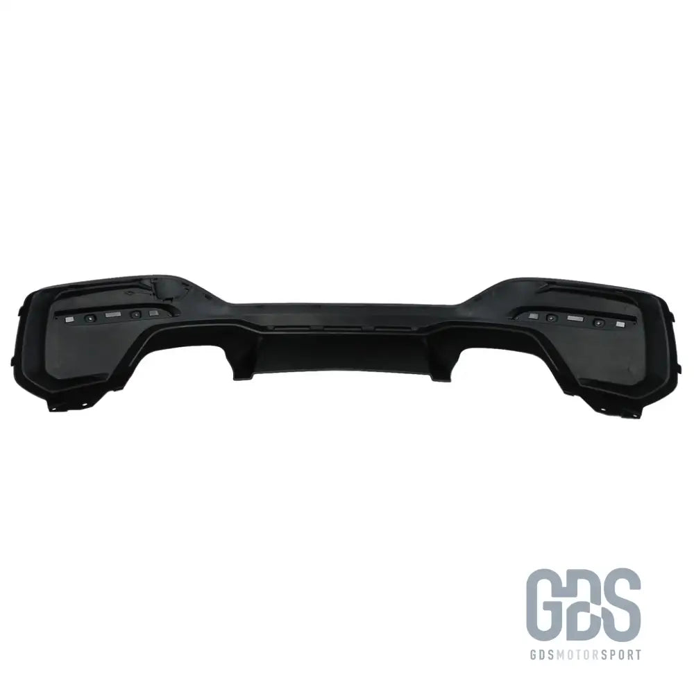 Diffuseur look m2 noir brillant sortie gauche/droite bmw série 1 f20 f21 phase 2 lci - arrière