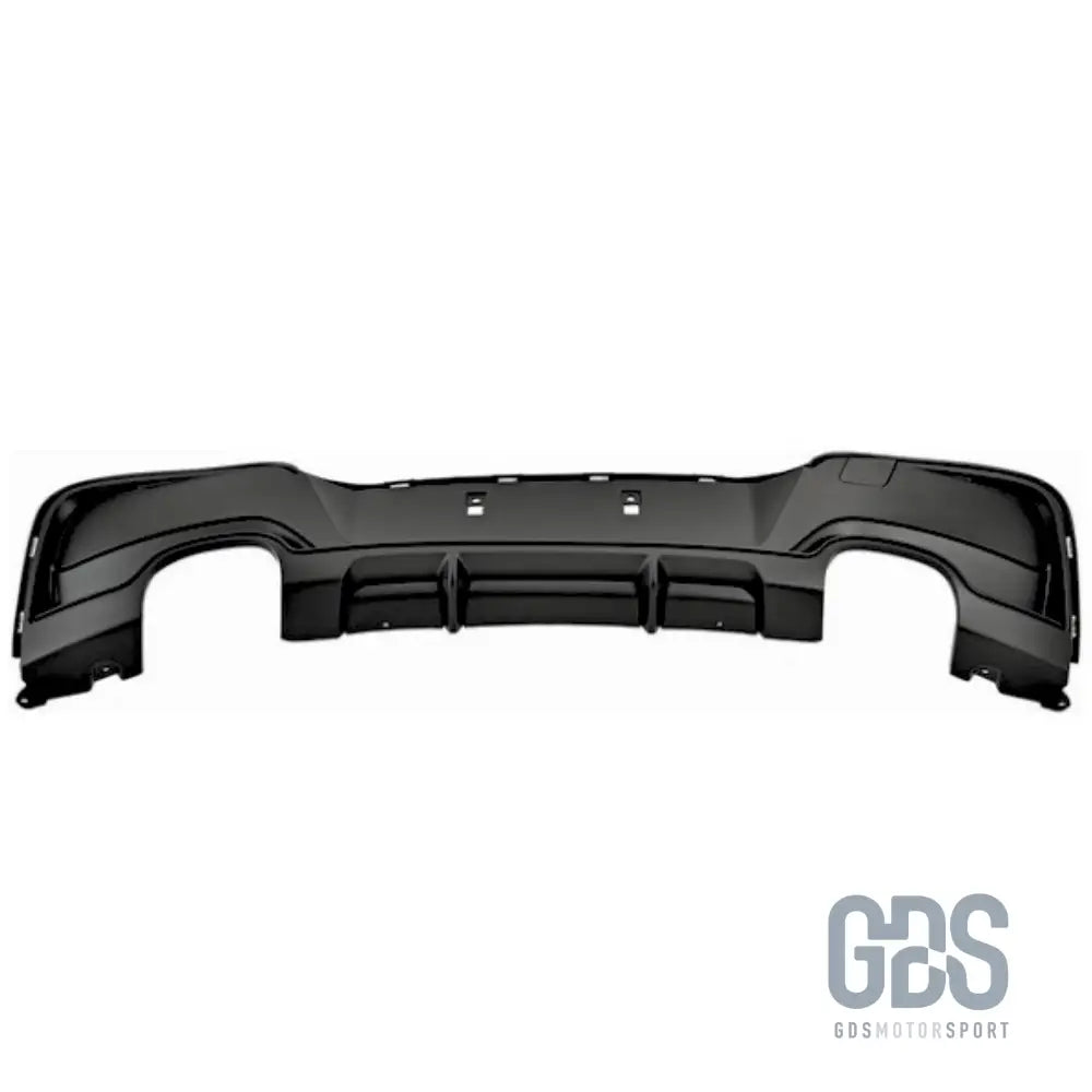 Diffuseur m performance 4 sorties d’échappement bmw série 1 f20 f21 phase - arrière