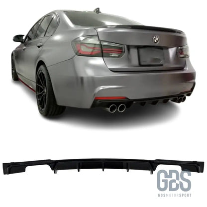 Diffuseur m performance 4 sorties échappement bmw f30/f31 pack - arrière