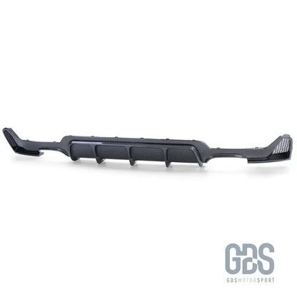 Diffuseur m performance pour bmw série 4 f32 f33 f36 - sorties look m4 carbone - arrière