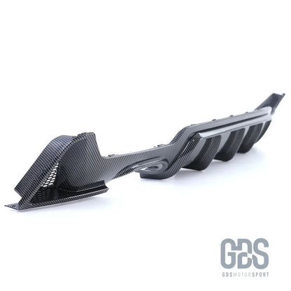 Diffuseur m performance pour bmw série 4 f32 f33 f36 - sorties look m4 carbone - arrière