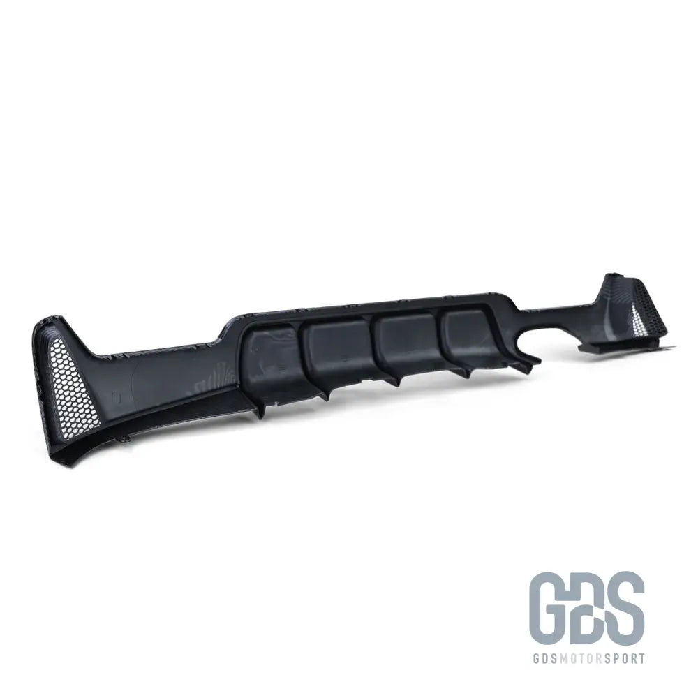 Diffuseur m performance pour bmw série 4 f32 f33 f36 - sortie double gauche look carbone - arrière