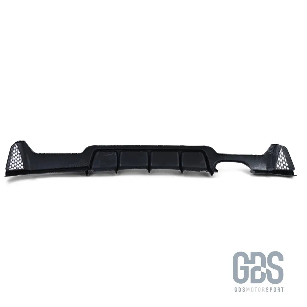 Diffuseur m performance pour bmw série 4 f32 f33 f36 - sortie double gauche look carbone - arrière