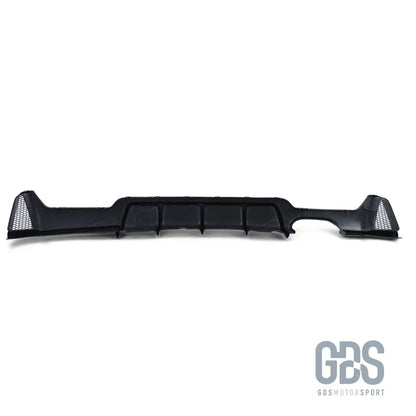 Diffuseur m performance pour bmw série 4 f32 f33 f36 - sortie double gauche look carbone - arrière