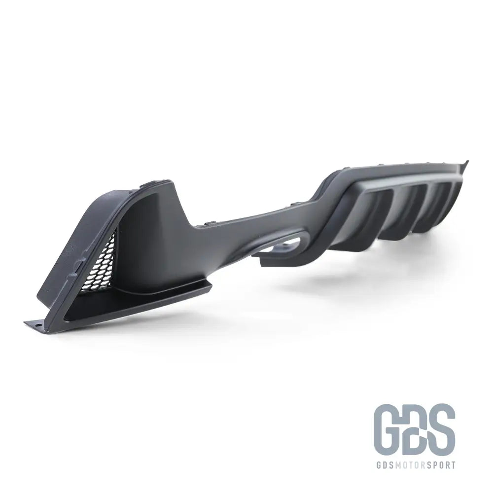 Diffuseur m performance pour bmw série 4 f32 f33 f36 sortie double gauche noir mat - arrière