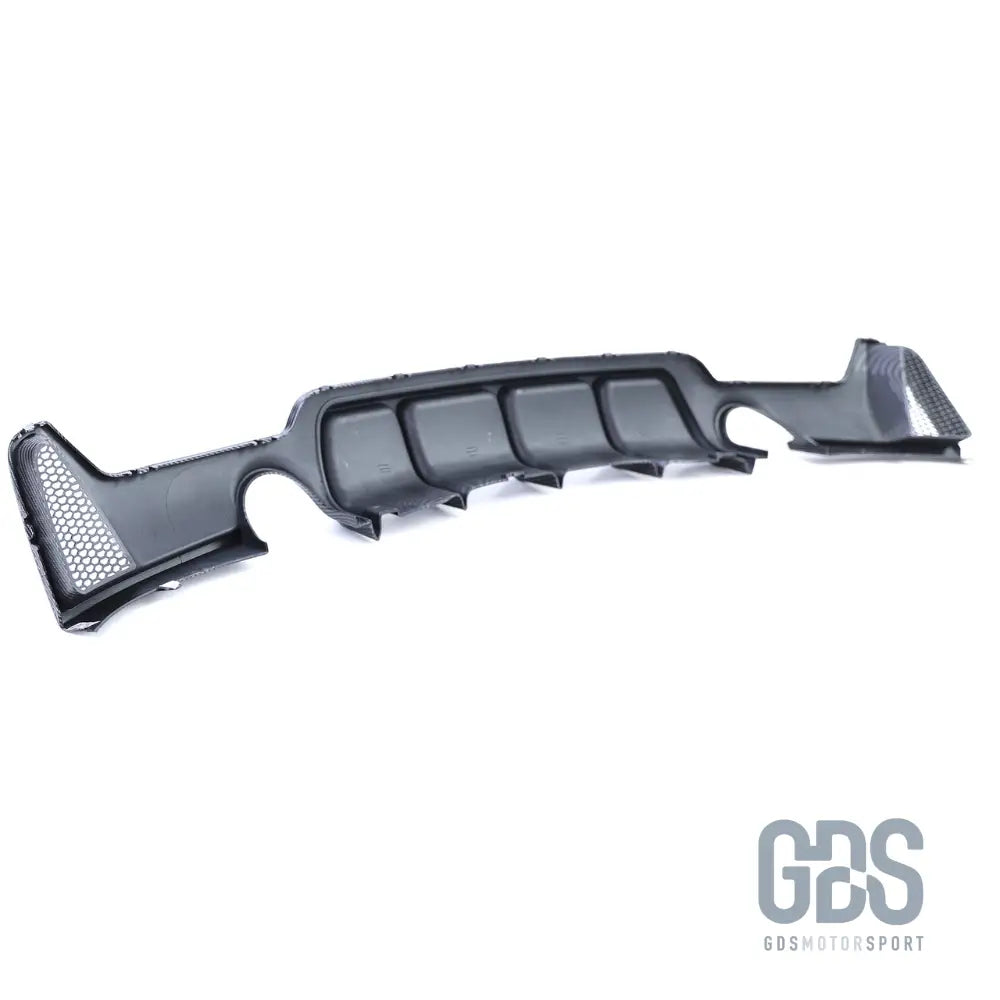 Diffuseur m performance pour bmw série 4 f32 f33 f36 - sortie gauche/droite type 435i 440i look carbone - arrière