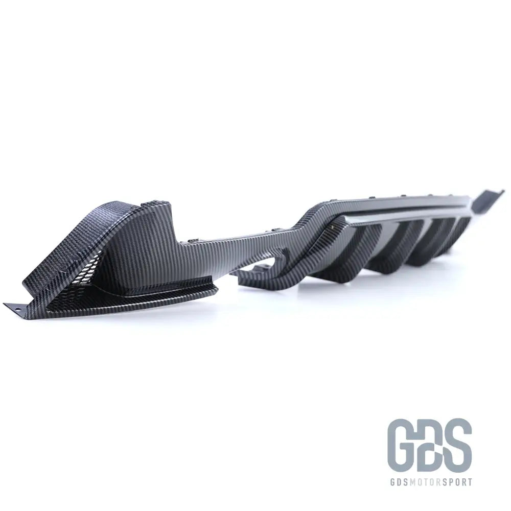 Diffuseur m performance pour bmw série 4 f32 f33 f36 - sortie gauche/droite type 435i 440i look carbone - arrière