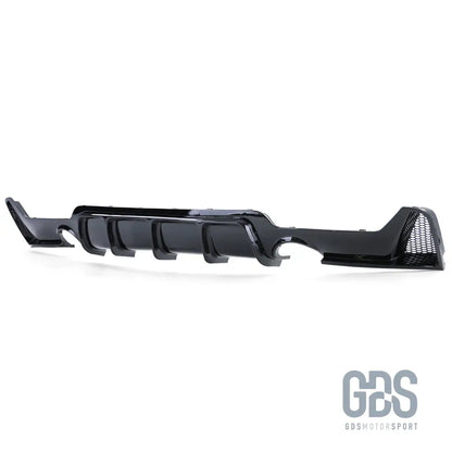 Diffuseur m performance pour bmw série 4 f32 f33 f36 - sortie gauche/droite type 435i 440i noir brillant - arrière