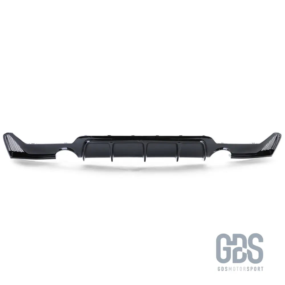 Diffuseur m performance pour bmw série 4 f32 f33 f36 - sortie gauche/droite type 435i 440i noir brillant - arrière