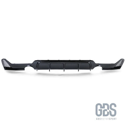 Diffuseur m performance pour bmw série 4 f32 f33 f36 - sortie gauche/droite type 435i 440i noir brillant - arrière