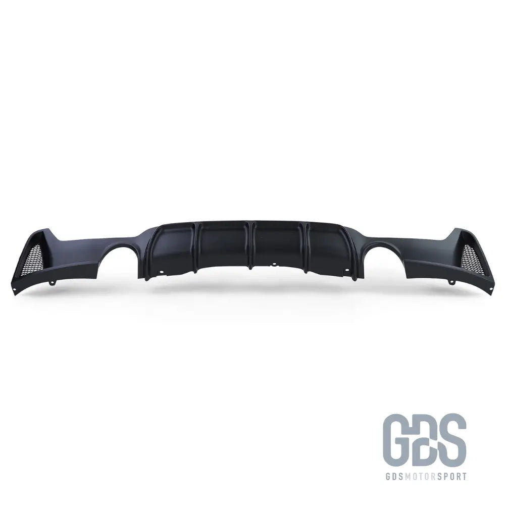 Diffuseur m performance pour bmw série 4 f32 f33 f36 - sortie gauche/droite type 435i 440i noir mat - arrière