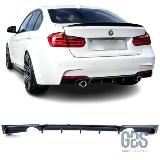 Diffuseur m performance double sortie gauche et droite bmw 335i/340i f30/f31 pack - arrière