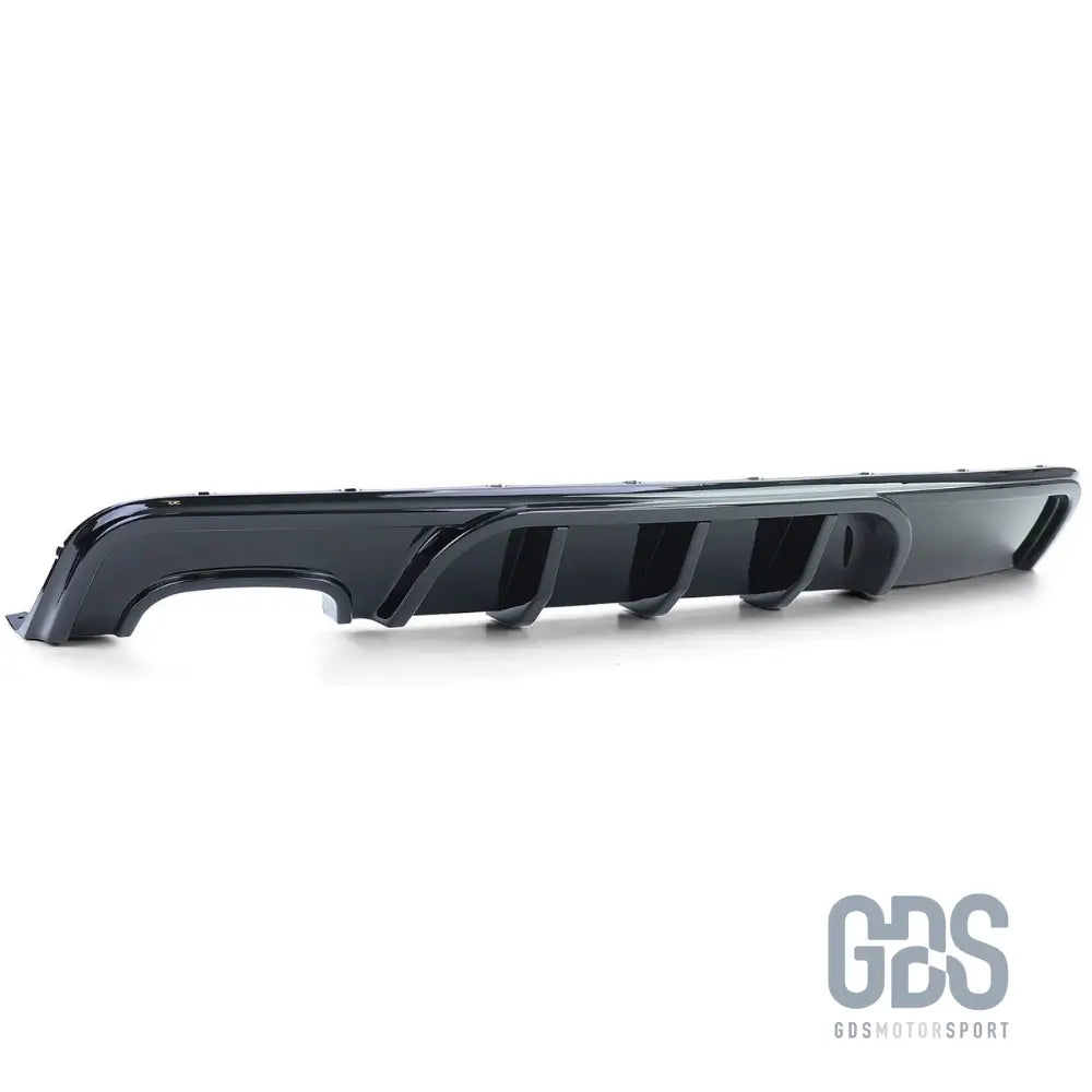 Diffuseur m performance double sortie gauche noir brillant pour pare-choc pack — bmw série 1 e82 coupé / e88 cabriolet