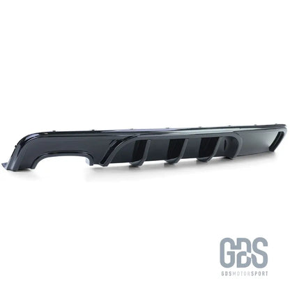 Diffuseur m performance double sortie gauche noir brillant pour pare-choc pack — bmw série 1 e82 coupé / e88 cabriolet