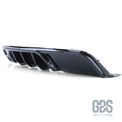 Diffuseur m performance double sortie gauche noir brillant pour pare-choc pack — bmw série 1 e82 coupé / e88 cabriolet