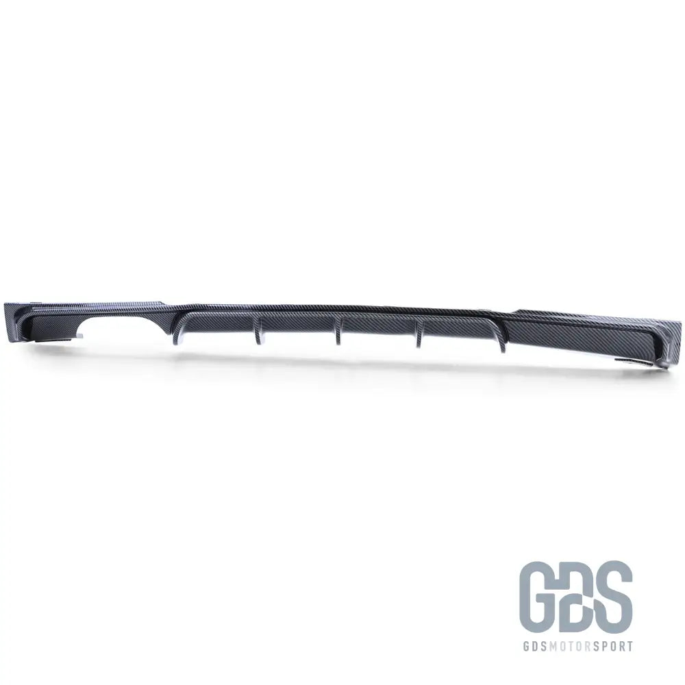 Diffuseur m performance look carbone 3d double sortie gauche bmw série 3 f30 / f31 pack - arrière