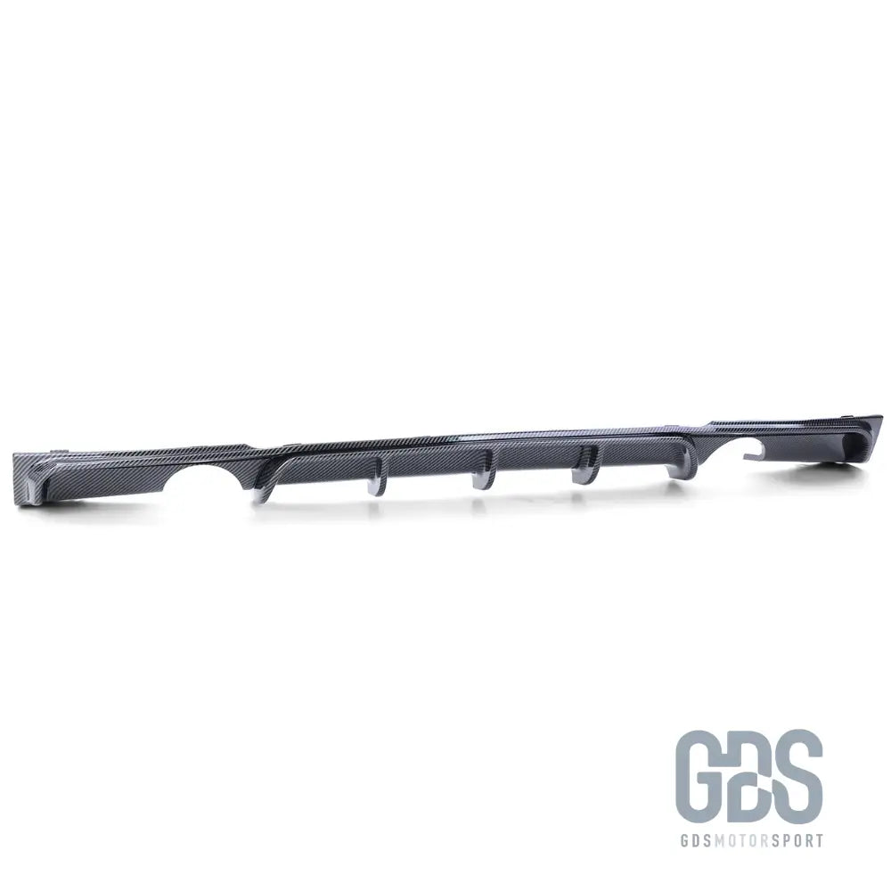 Diffuseur m performance look carbone 3d double sortie gauche et droite bmw 335i/340i f30/f31 pack - arrière