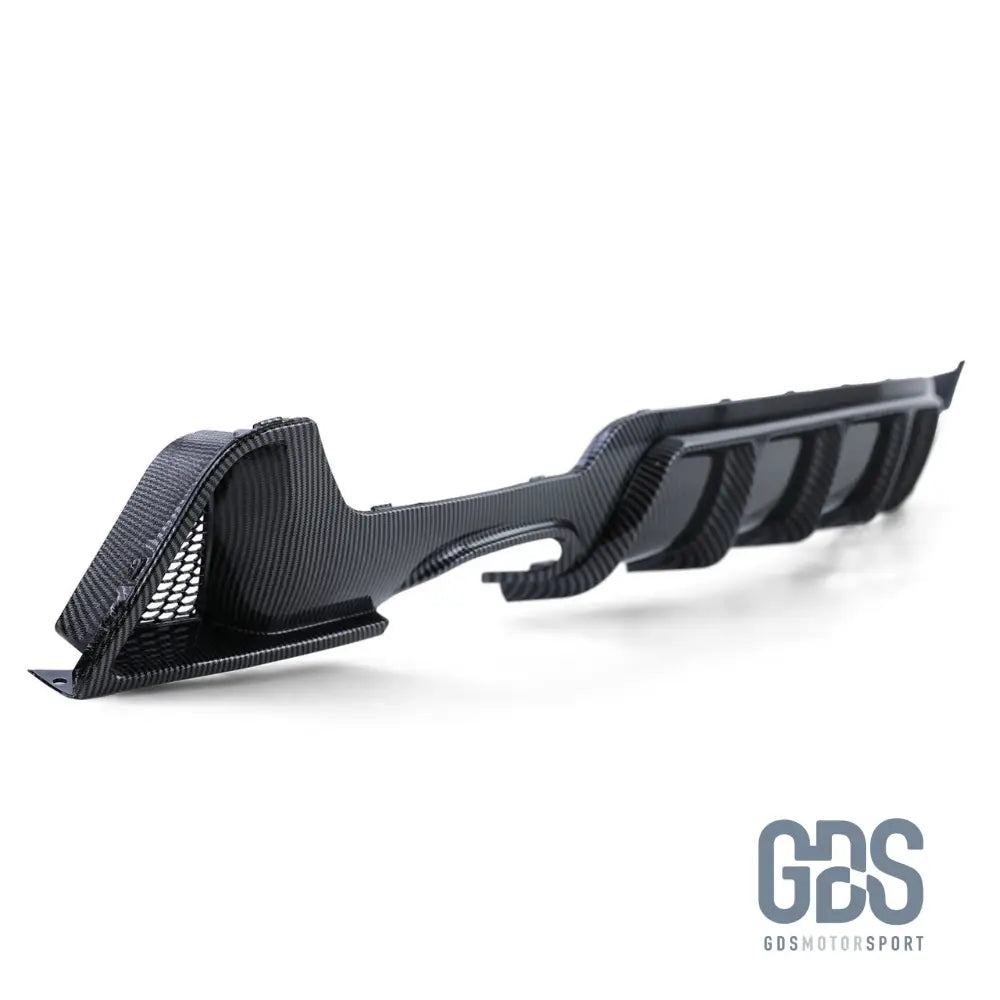 Diffuseur M performance Look Carbone pour BMW F32/ F33/ F36 Sortie Double gauche - Éléments de carrosserie - GDS Motorsport