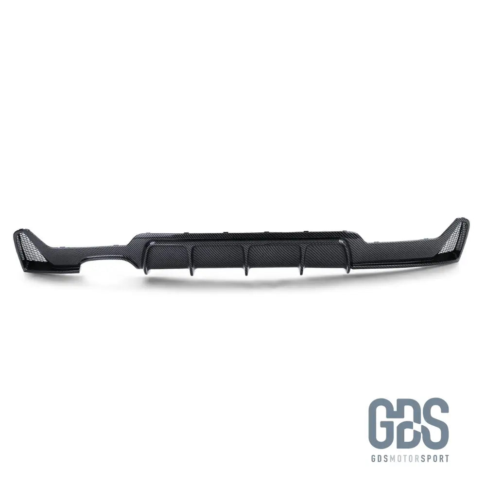 Diffuseur M performance Look Carbone pour BMW F32/ F33/ F36 Sortie Double gauche - Éléments de carrosserie - GDS Motorsport