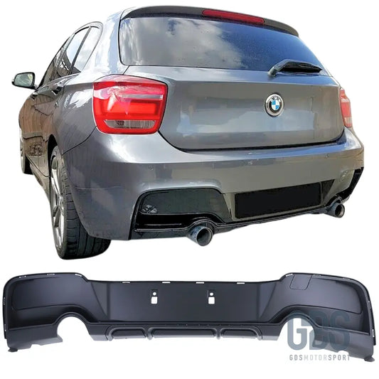 Diffuseur m performance look m135i sortie gauche/droite bmw série 1 f20 f21 phase - arrière