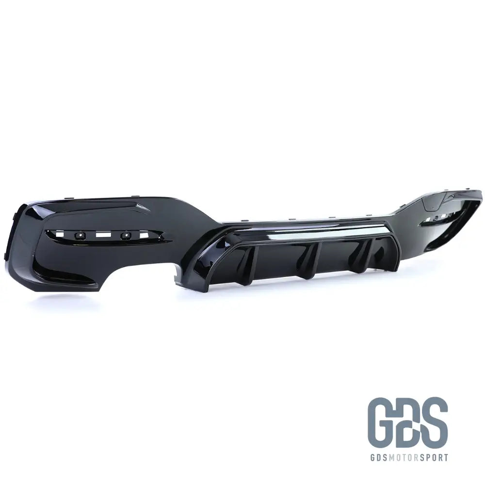 Diffuseur M performance Noir Brillant pour BMW F20/ F21 Phase 2 LCI Sortie Double gauche - Éléments de carrosserie - GDS Motorsport