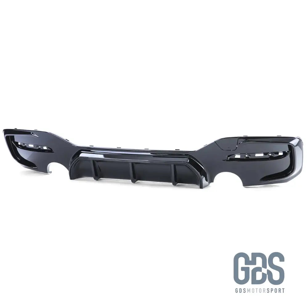 Diffuseur M performance Noir Brillant pour BMW F20/ F21 Phase 2 Sortie gauche/droite look 140I - Éléments de carrosserie - GDS Motorsport